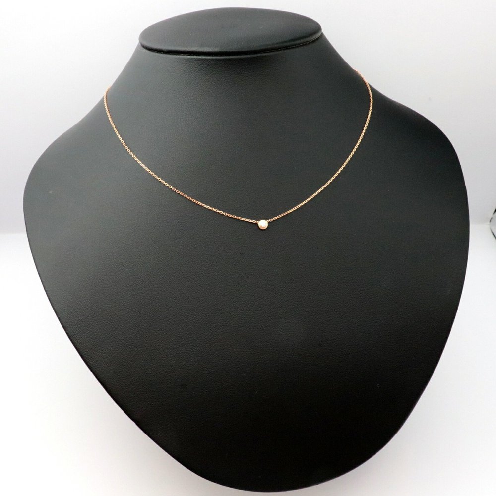 Cartier d'Amour XS necklace diamond 750 K18PG pink gold women's jewelry CARTIER - Picture 8 of 9
